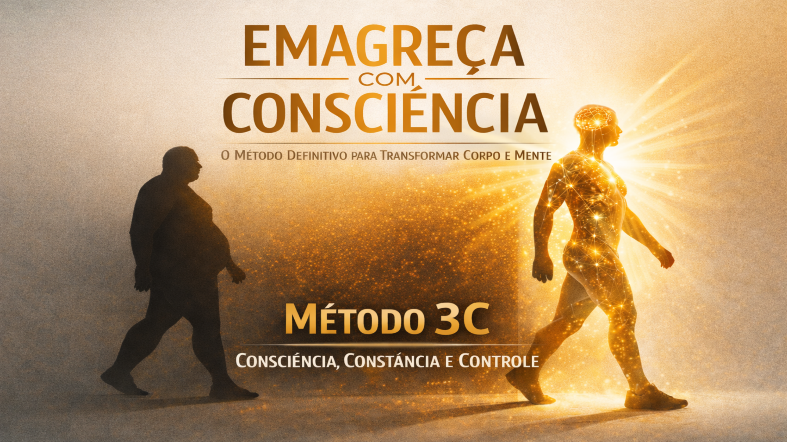 Capa Método 3C — Emagreça com Consciência